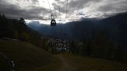 Archived webcam image showing Grächen village on 9 Oct 2026 at 16:55