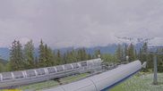 Archived webcam image showing Top station of the Höfi Express II lift on 11 Jun 2026 at 10:45