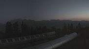 Archived webcam image showing Top station of the Höfi Express II lift on 21 Jul 2026 at 04:40
