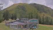 Archived webcam image showing Top station of the Höfi Express II lift on 26 Aug 2026 at 14:48