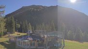 Archived webcam image showing Top station of the Höfi Express II lift on 25 Sep 2026 at 16:09