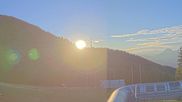 Archived webcam image showing Top station of the Höfi Express II lift on 25 Sep 2026 at 18:09
