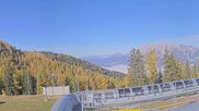 Archived webcam image showing Top station of the Höfi Express II lift on 20 Oct 2026 at 10:07