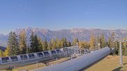 Archived webcam image showing Top station of the Höfi Express II lift on 20 Oct 2026 at 14:07