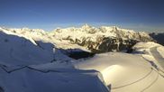 Archiviertes Webcam Bild: Golm: Panorama vom Hüttenkopf aufs Skigebiet am 26 Feb 2026 um 08:54 Uhr