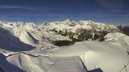Archiviertes Webcam Bild: Golm: Panorama vom Hüttenkopf aufs Skigebiet am 26 Feb 2026 um 10:54 Uhr