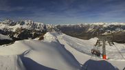 Archiviertes Webcam Bild: Golm: Panorama vom Hüttenkopf aufs Skigebiet am 26 Feb 2026 um 14:54 Uhr