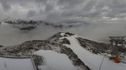 Archived webcam image showing Mountain Hüttenkopf, Golm on 7 May 2026 at 08:57