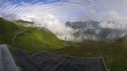 Archived webcam image showing Mountain Hüttenkopf, Golm on 6 Jul 2026 at 08:21