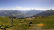 Archiviertes Webcam Bild: Golm: Panorama vom Hüttenkopf aufs Skigebiet am 12.07.2026 um 10:02 Uhr