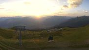 Archived webcam image showing Mountain Hüttenkopf, Golm on 4 Aug 2026 at 06:55