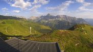 Archived webcam image showing Mountain Hüttenkopf, Golm on 4 Aug 2026 at 08:55