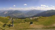 Archived webcam image showing Mountain Hüttenkopf, Golm on 4 Aug 2026 at 12:55