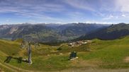 Archiviertes Webcam Bild: Golm: Panorama vom Hüttenkopf aufs Skigebiet am 26.08.2026 um 12:11 Uhr