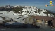 Archived webcam image showing Top Station Sonnenkopf - Klösterle on 2 May 2026 at 08:19