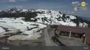 Archived webcam image showing Top Station Sonnenkopf - Klösterle on 2 May 2026 at 11:19