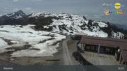 Archived webcam image showing Top Station Sonnenkopf - Klösterle on 2 May 2026 at 13:19