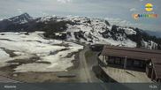 Archived webcam image showing Top Station Sonnenkopf - Klösterle on 2 May 2026 at 15:19