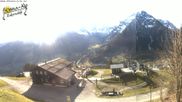 Archiviertes Webcam Bild: Kleinwalsertal: Zafernalift Bergstation am 03.05.2026 um 08:08 Uhr