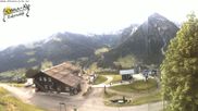 Archiviertes Webcam Bild: Kleinwalsertal: Zafernalift Bergstation am 06.06.2026 um 08:28 Uhr