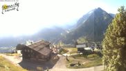 Archiviertes Webcam Bild: Kleinwalsertal: Zafernalift Bergstation am 18.06.2026 um 08:17 Uhr