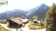 Archiviertes Webcam Bild: Kleinwalsertal: Zafernalift Bergstation am 18.06.2026 um 10:26 Uhr