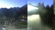 Archiviertes Webcam Bild: Kleinwalsertal: Zafernalift Bergstation am 12.07.2026 um 04:40 Uhr
