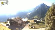 Archiviertes Webcam Bild: Kleinwalsertal: Zafernalift Bergstation am 12.07.2026 um 08:40 Uhr