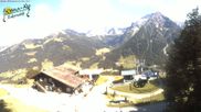 Archiviertes Webcam Bild: Kleinwalsertal: Zafernalift Bergstation am 12.07.2026 um 16:40 Uhr