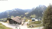 Archived webcam image showing Zafernalift mountain station on 23 Jul 2026 at 07:31