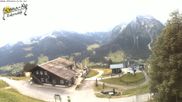 Archived webcam image showing Zafernalift mountain station on 23 Jul 2026 at 08:31