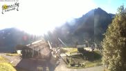 Archived webcam image showing Zafernalift mountain station on 4 Sep 2026 at 08:00