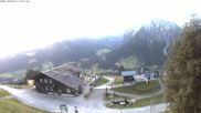 Archived webcam image showing Zafernalift mountain station on 8 Sep 2026 at 07:47