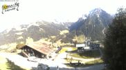 Archived webcam image showing Zafernalift mountain station on 8 Sep 2026 at 16:47