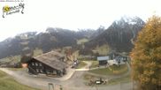 Archived webcam image showing Zafernalift mountain station on 23 Oct 2026 at 12:49