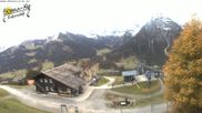 Archived webcam image showing Zafernalift mountain station on 23 Oct 2026 at 16:49