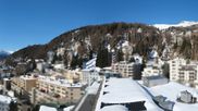 Archiviertes Webcam Bild: St. Moritz Dorf: Ausblick Hotel Schweizerhof Richtung See am 26 Feb 2026 um 10:11 Uhr