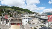 Archiviertes Webcam Bild: St. Moritz Dorf: Ausblick Hotel Schweizerhof Richtung See am 07.06.2026 um 14:38 Uhr