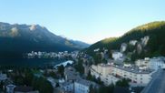 Archiviertes Webcam Bild: St. Moritz Dorf: Ausblick Hotel Schweizerhof Richtung See am 24.06.2026 um 06:01 Uhr