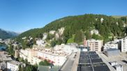 Archiviertes Webcam Bild: St. Moritz Dorf: Ausblick Hotel Schweizerhof Richtung See am 12.07.2026 um 08:40 Uhr