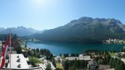 Archiviertes Webcam Bild: St. Moritz Dorf: Ausblick Hotel Schweizerhof Richtung See am 12.07.2026 um 10:40 Uhr