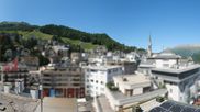 Archiviertes Webcam Bild: St. Moritz Dorf: Ausblick Hotel Schweizerhof Richtung See am 12.07.2026 um 16:40 Uhr