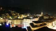 Archiviertes Webcam Bild: St. Moritz Dorf: Ausblick Hotel Schweizerhof Richtung See am 27.07.2026 um 00:26 Uhr