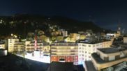 Archived webcam image showing St. Moritz village II - View from Hotel Schweizerhof towards St. Moritz Bad on 29 Sep 2026 at 04:28