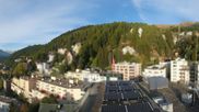 Archived webcam image showing St. Moritz village II - View from Hotel Schweizerhof towards St. Moritz Bad on 29 Sep 2026 at 08:28