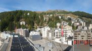 Archived webcam image showing St. Moritz village II - View from Hotel Schweizerhof towards St. Moritz Bad on 29 Sep 2026 at 10:28