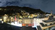 Archived webcam image showing St. Moritz village II - View from Hotel Schweizerhof towards St. Moritz Bad on 28 Oct 2026 at 04:08