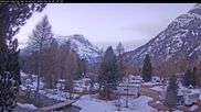Archiviertes Webcam Bild: Campingplatz Morteratsch, Pontresina am 12.04.2026 um 06:58 Uhr