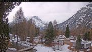 Archiviertes Webcam Bild: Campingplatz Morteratsch, Pontresina am 12.04.2026 um 08:58 Uhr