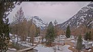 Archiviertes Webcam Bild: Campingplatz Morteratsch, Pontresina am 12.04.2026 um 18:58 Uhr
